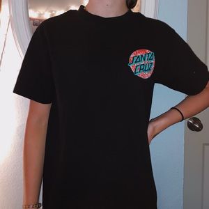 Black Santa Cruz Shirt